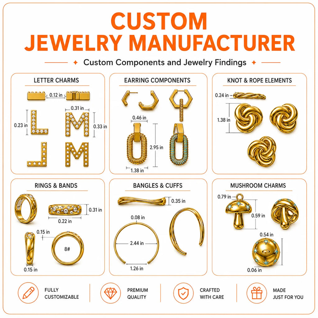 QIAOREN Custom Personalized Arm Cuff Engraved Initial OEM/ODM Pendant Gold Stainless Steel Jewelry