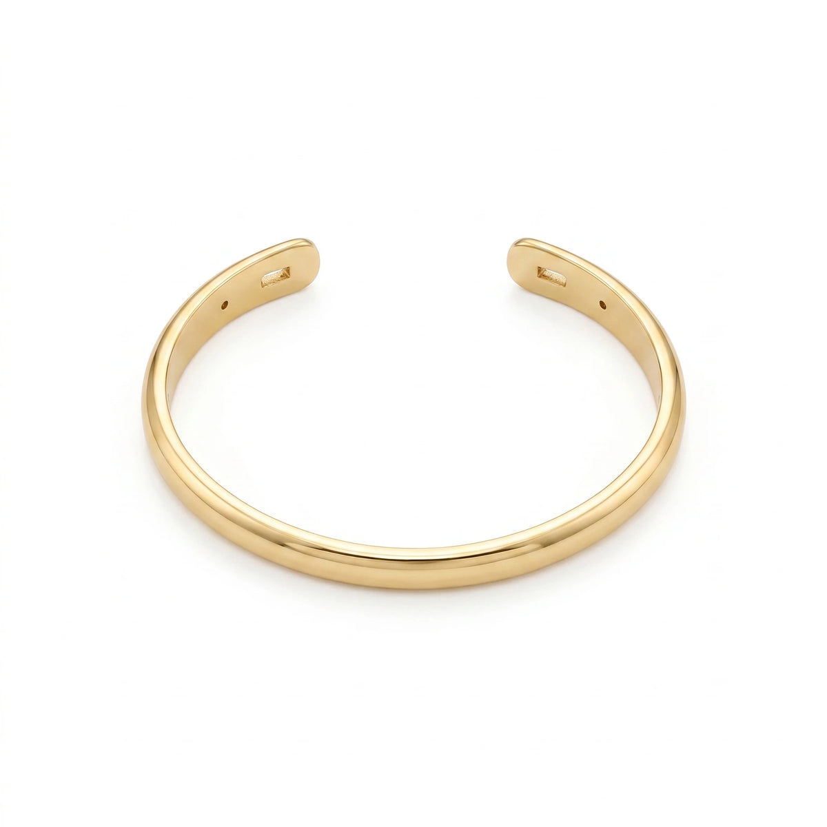 QIAOREN 12710 Boho Irregular Big Small Sculpted Flower Open Gold Bangle Stainless Steel Hollow Stackable Bracelet Wholesale